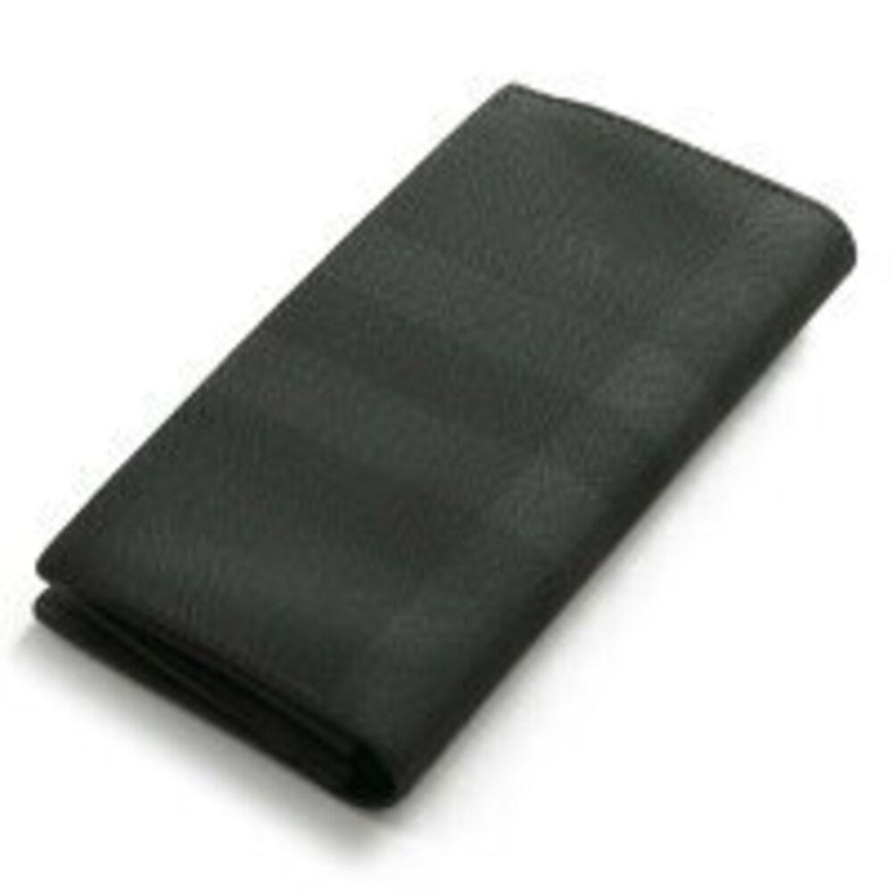 Burberry Black Check Black Gray Wallet Long Cavendish - Picture 5 of 5